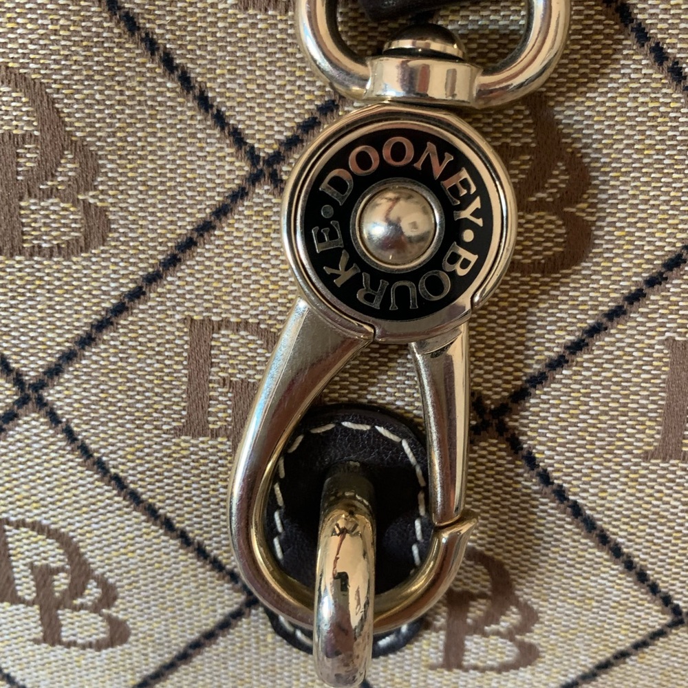 Dooney & Bourke Tan and brown canvas tote medium - Picture 9 of 14